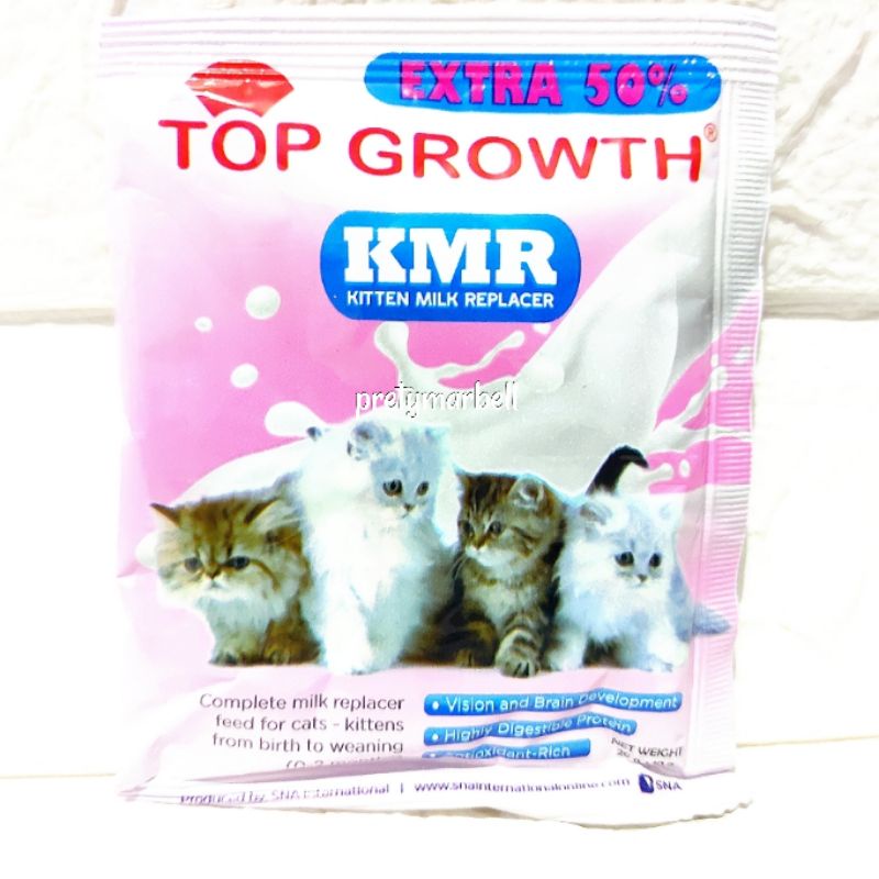 Susu Kucing Top Growth 30gr Murah