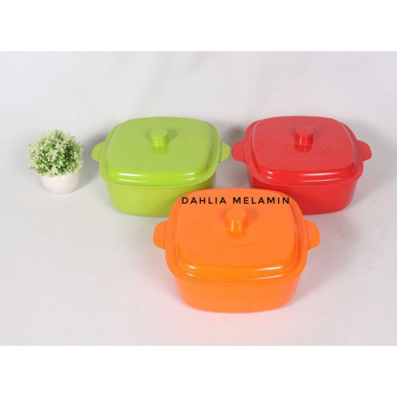 Mangkok melamin tutup unica 2075