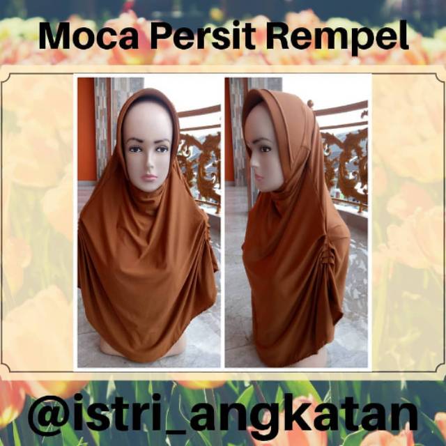 Jilbab Moca Tumpuk Rempel