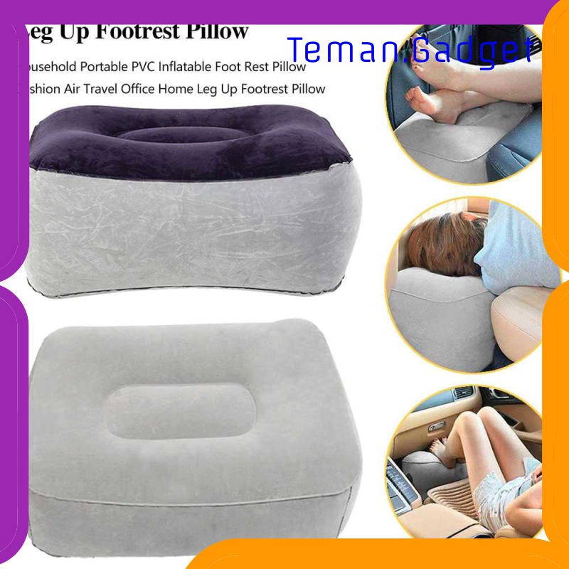 TG-FS070 TaffHOME Bantal Angin Kaki PVC Inflatable Relaxing Pillow - JJ06114