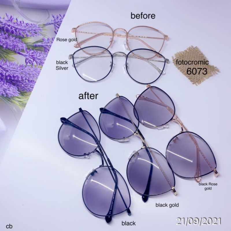 kacamata photocromik 6073