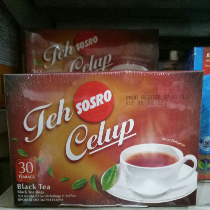 

teh sosro celup 30 bags