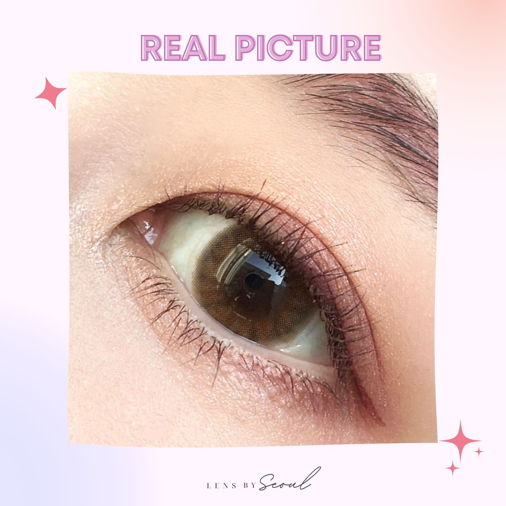 LENSBYSEOUL Olola Amuse - Brown Korea Natural Contact Softlens