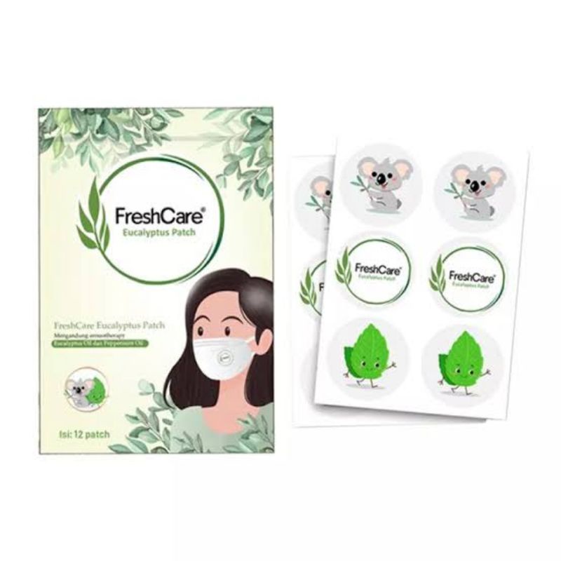 Freshcare Fresh Care Eucalyptus Patch isi 12 / Masker Patch Aromatherapy