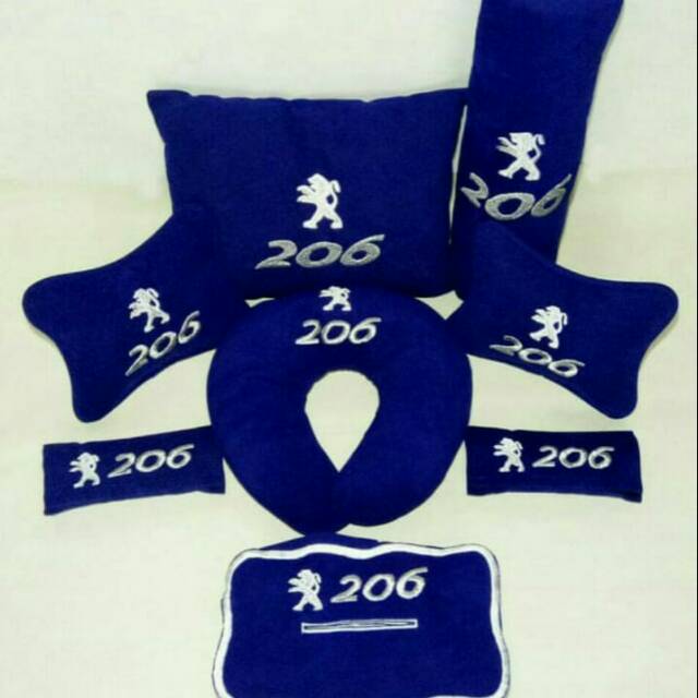 Bantal mobil Peugeot 206 Aksesoris interior mobil