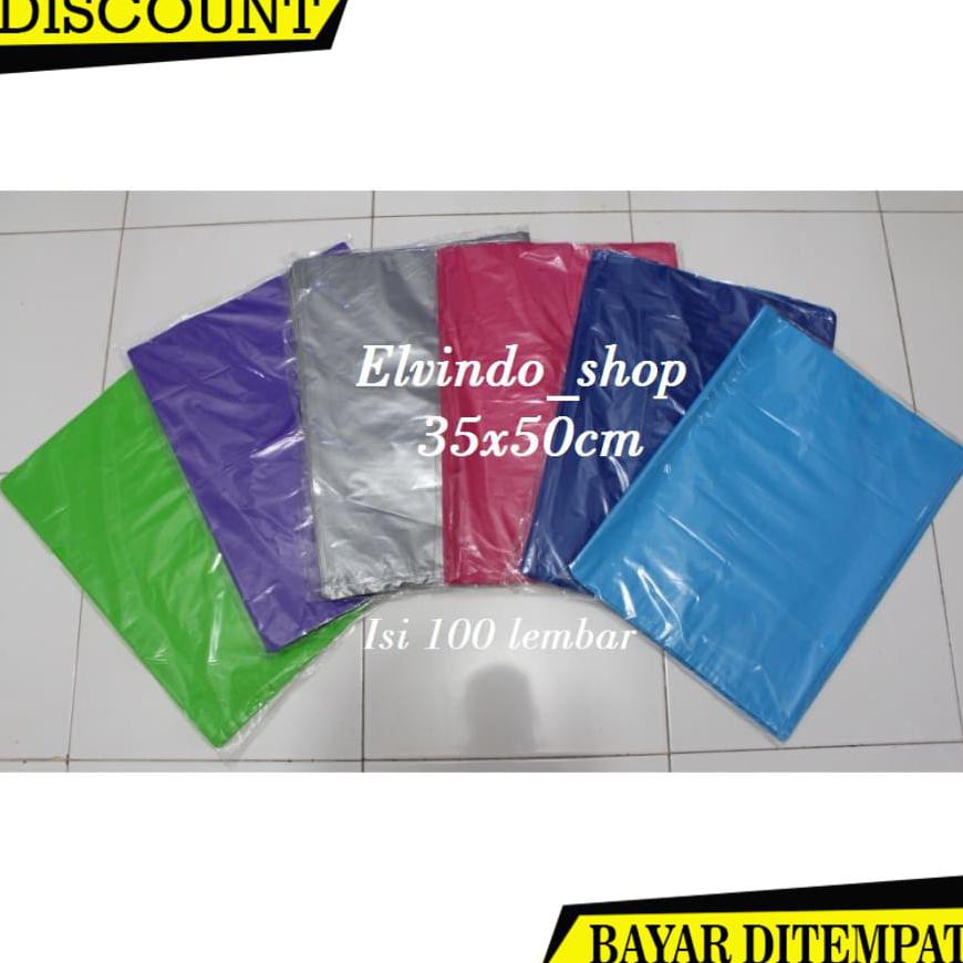 

(BAYAR DITEMPAT) PLASTIK PACKING HD ONLINE SHOP 35X50 TANPA POND POLOS /PLASTIK PACKING OLSHOP