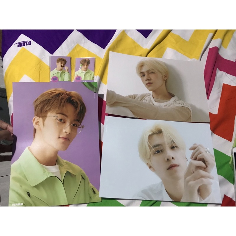 POSTER A4 SEASON GREETING 2021 MARK POSTER A4 SEASON GREETING 2021 HENDERY GAME CARD MARK SEASON GRE