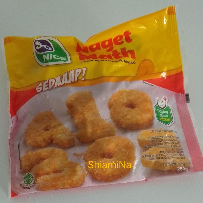 So nice sedaaap nugget math / nugget angka