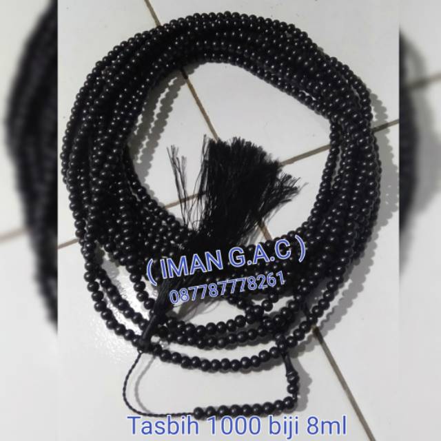 Tasbih kayu walikukun , Tasbih 1000 biji