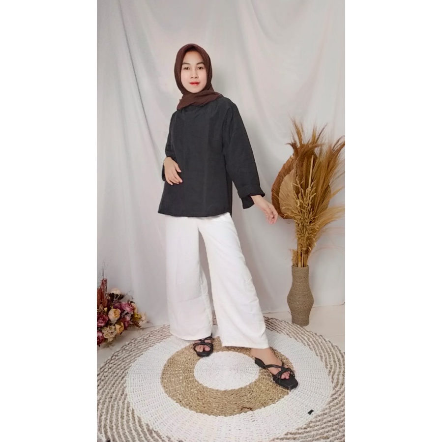 FR Fashion - Flowing Oversize / Kemeja Wanita - BN