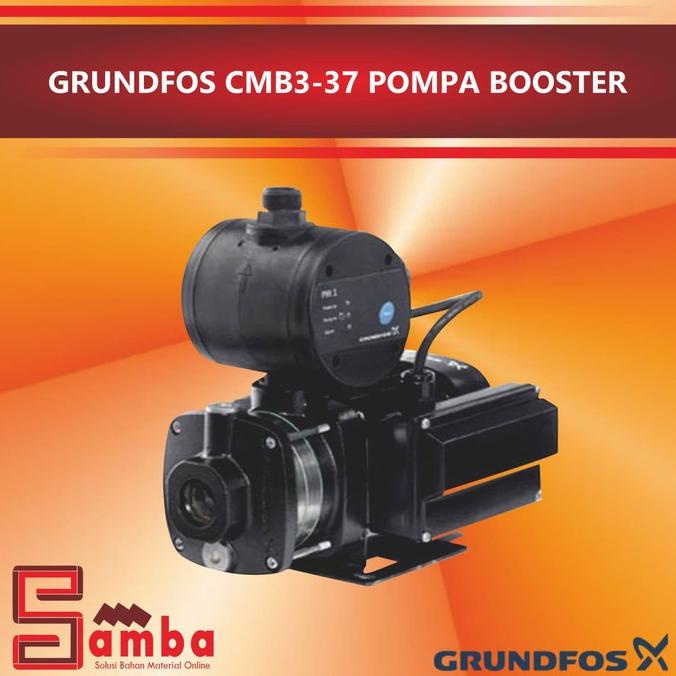 Grundfos Cmb 3-37 Pompa Booster / Pompa Pendorong Cmb Pm 3-37