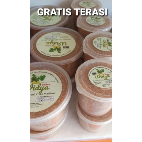 

Sambel Pecel Khas Madium GRATIS TERASI