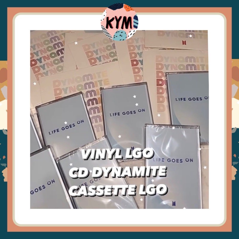 BTS Life Goes On Vinyl & Cassette