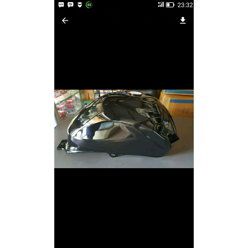 tangki bensin Megapro monoshock tahun 2012 JKS17604