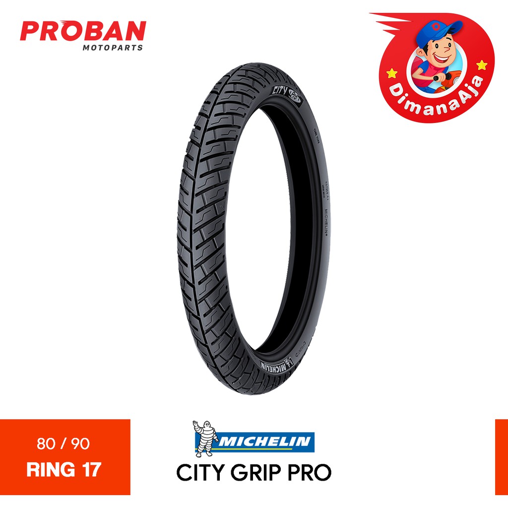 

MICHELIN TL CITY GRIP PRO 80/90-14 Proban Motoparts