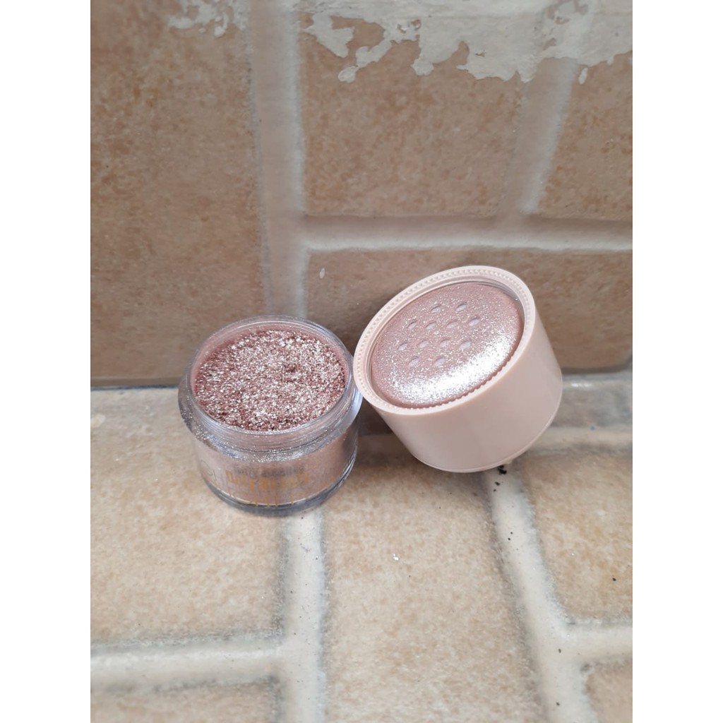 ONLY BEAUTY Highlighter Cair Glitter Shimmer Longlasting POWDER HIGHLIGHT NATURAL GLOW