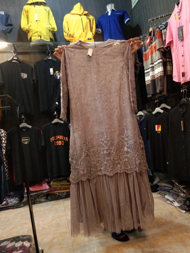 Kebaya Gamis Defana Jannah/gamis Tutu Terlaris/gamis Tutu Termurah