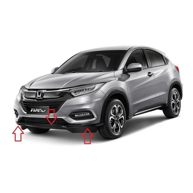 Spoiler Bumper Depan Bawah HRV Facelift Original