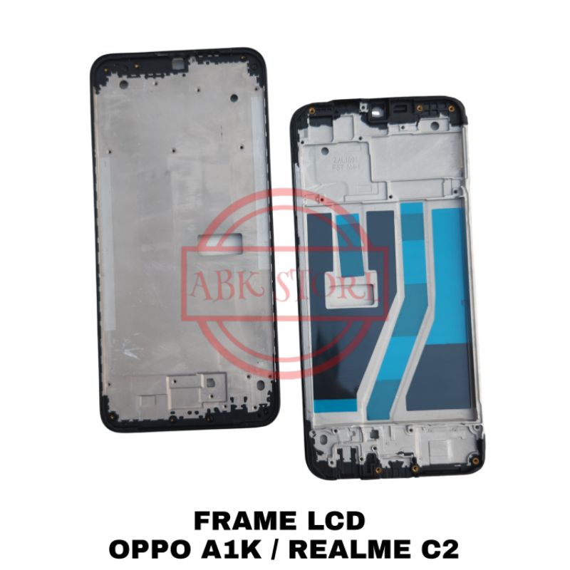 FRAME LCD - TATAKAN LCD - TULANG LCD REALME C2 / OPPO A1K