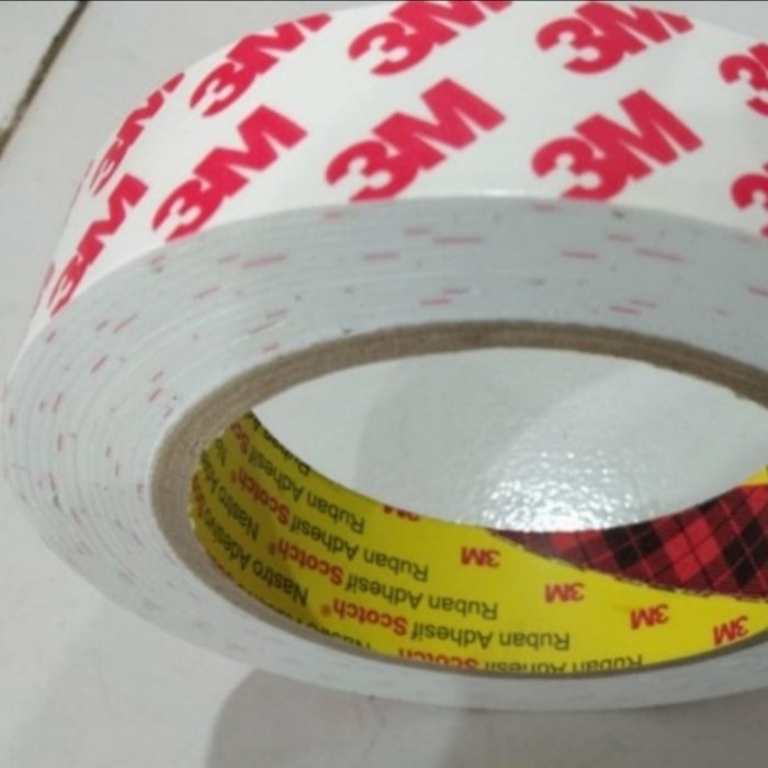 

3M tape PE foam white perekat putih super lengket 24mm x 4mtr