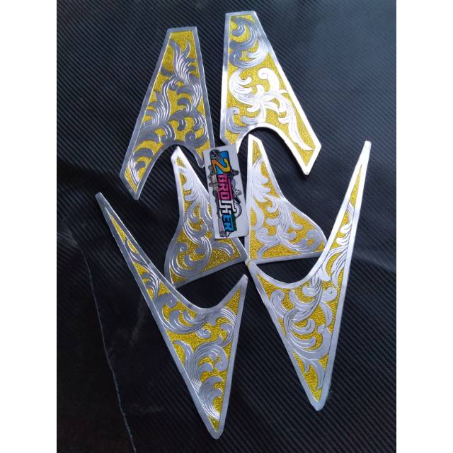 Pemanis rangka ukiran vixion