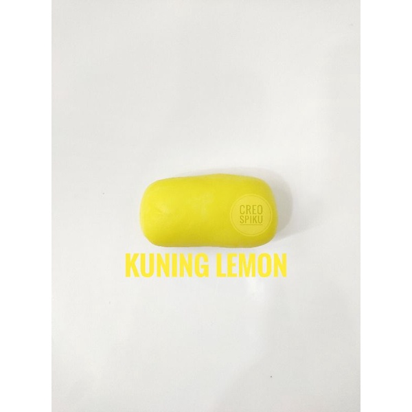 

Fondant icing sugar warna kuning / lemon yellow / kuning lemon