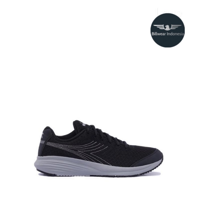 Sepatu Sneakers Diadora FLAMINGO 5 Men's Running Shoes - Black - Black