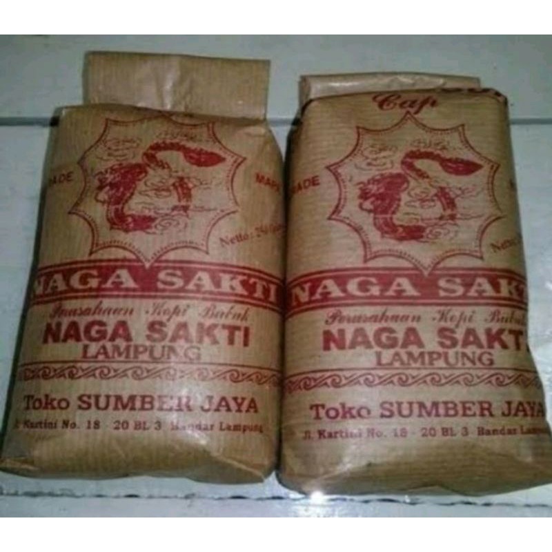 

Kopi Lampung Cap Naga Sakti 500 Gram