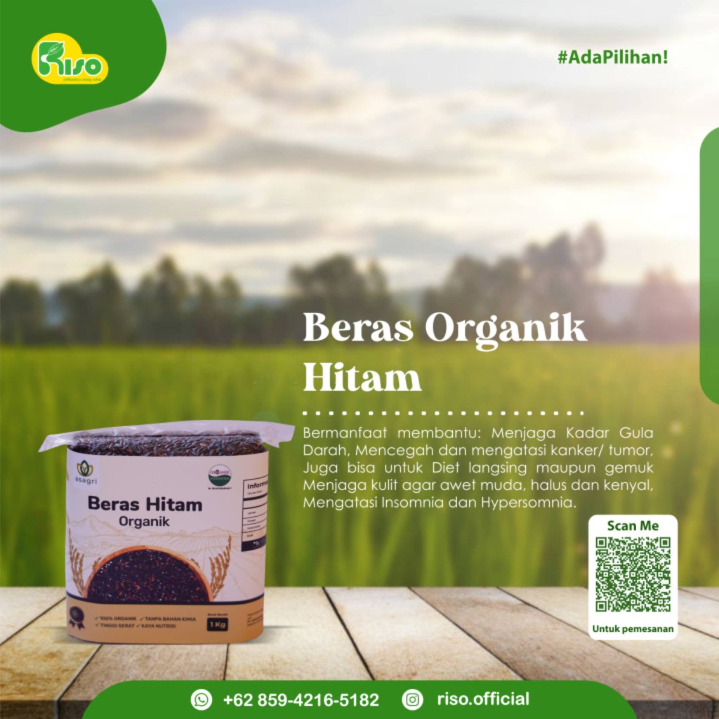 

Beras Organik Hitam - 1 Kg / Mengontrol Kadar Diabetes / Detoks Tubuh Secara Alami