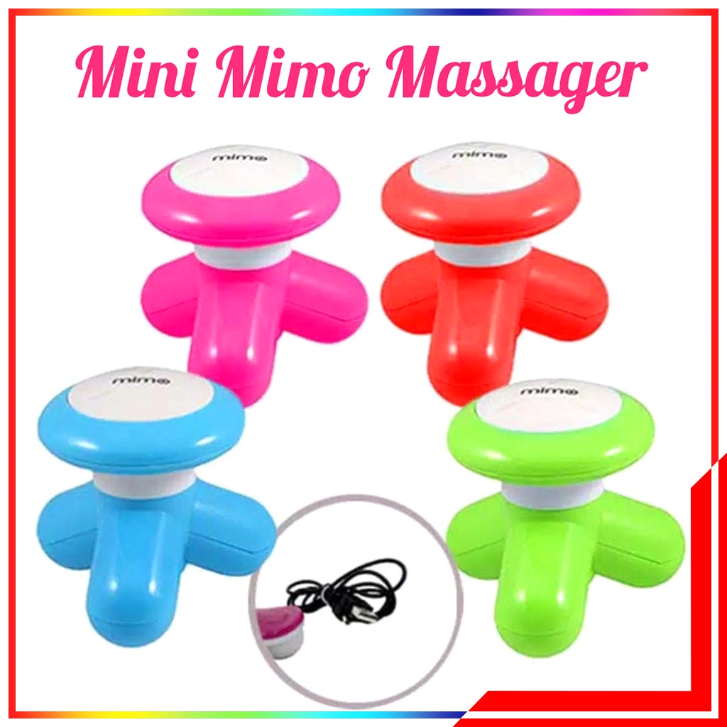 Alat Pijat Mimo Mini Massager Usb Portable / Alat Pijat Mini Portable / Alat Pijat Elektrik Mimo Mini