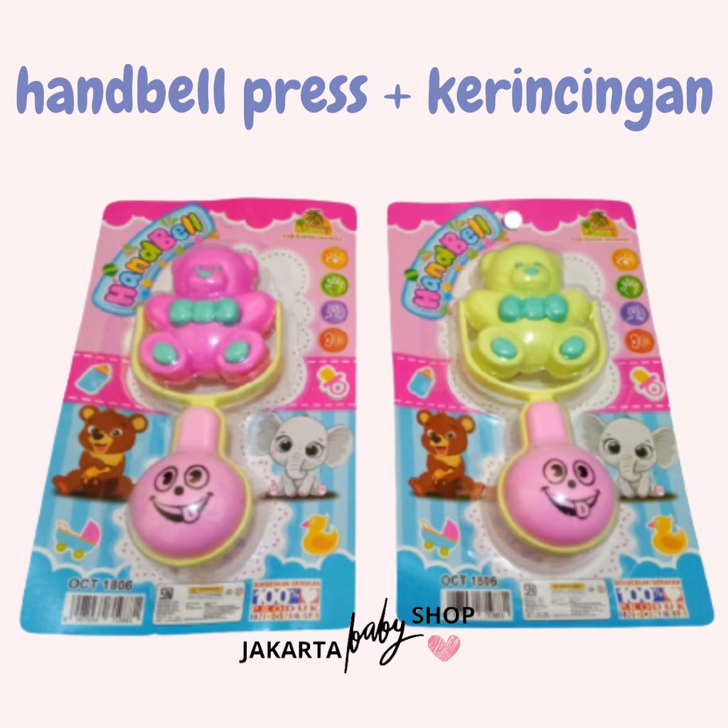 MAINAN ANAK KERINCINGAN / HANDBELL PRESS 721303