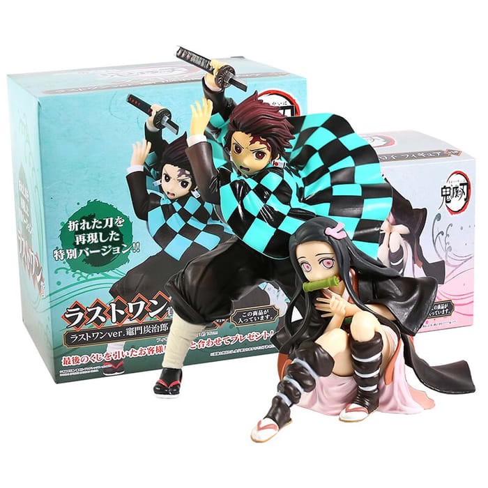 Tanjiro Nezuko Action Figure Kimetsu No Yaiba Ichiban Kuji