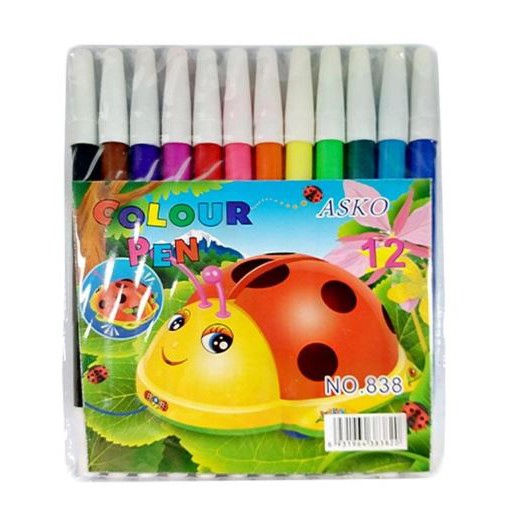 SPIDOL 12 WARNA / SPIDOL 838 COLOUR PEN