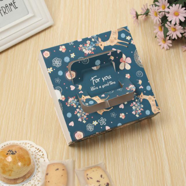 

kotak SEKAT RUSA , kotak cookies COKLAT tema natal, kotak KADO x'mas