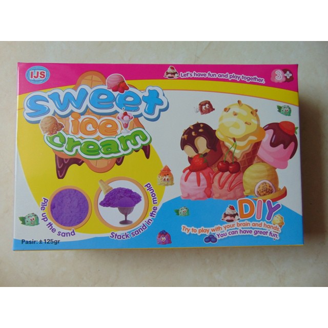 Mainan Sweet Ice Cream Set DIY SH-1085