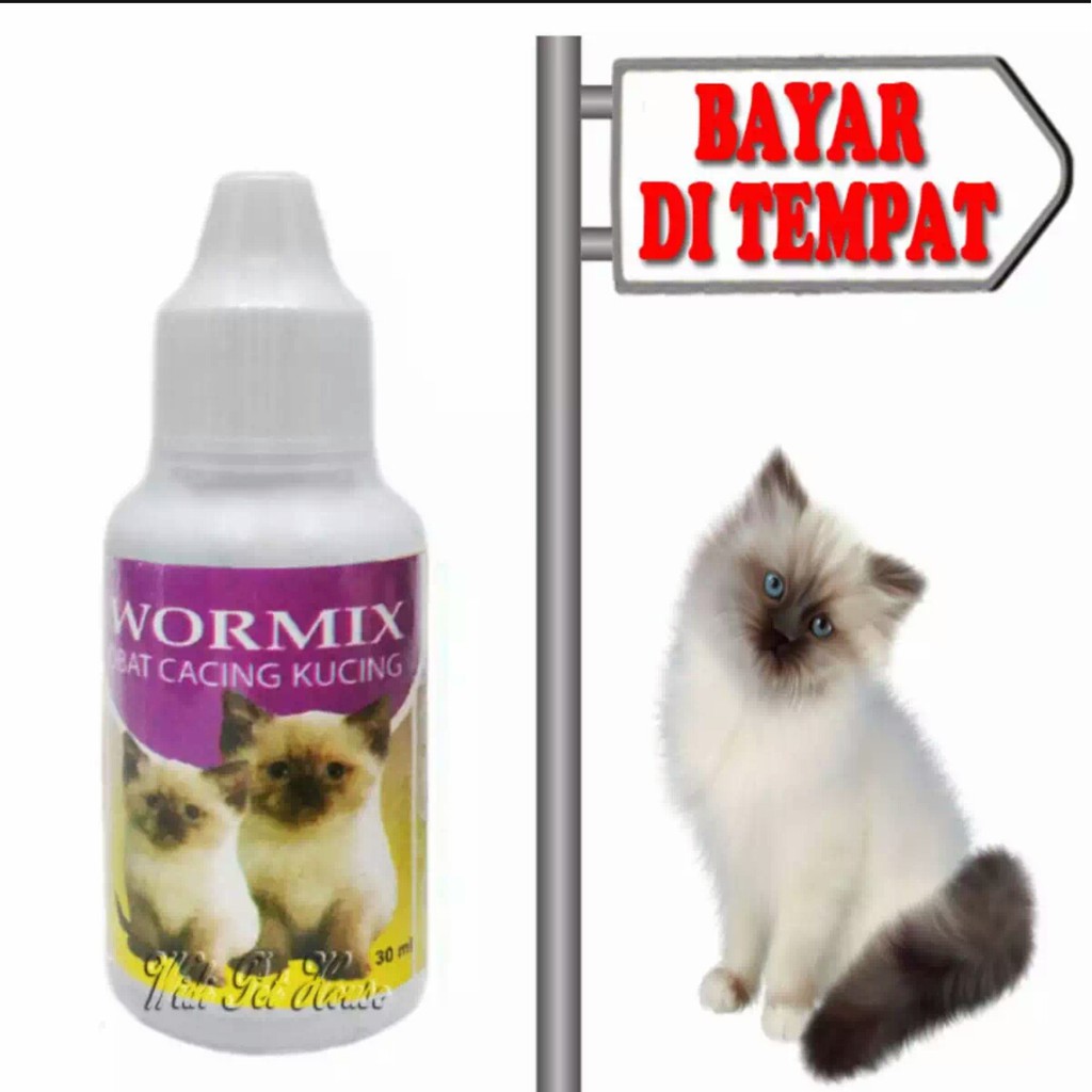 Obat Kucing Kitten Cacingan WORMIX