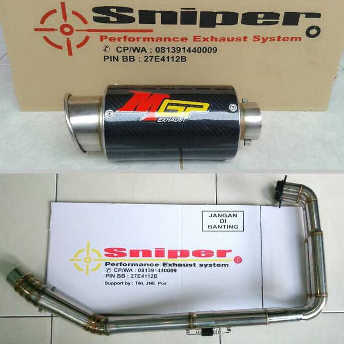 PROMO Knalpot ninja 250,ninja250,z250 >full system mgp DISKON