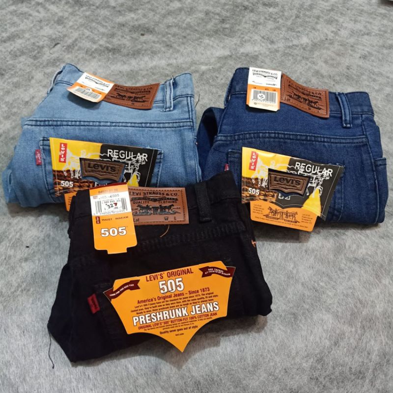 celana jeans panjang pria standar celana cowok