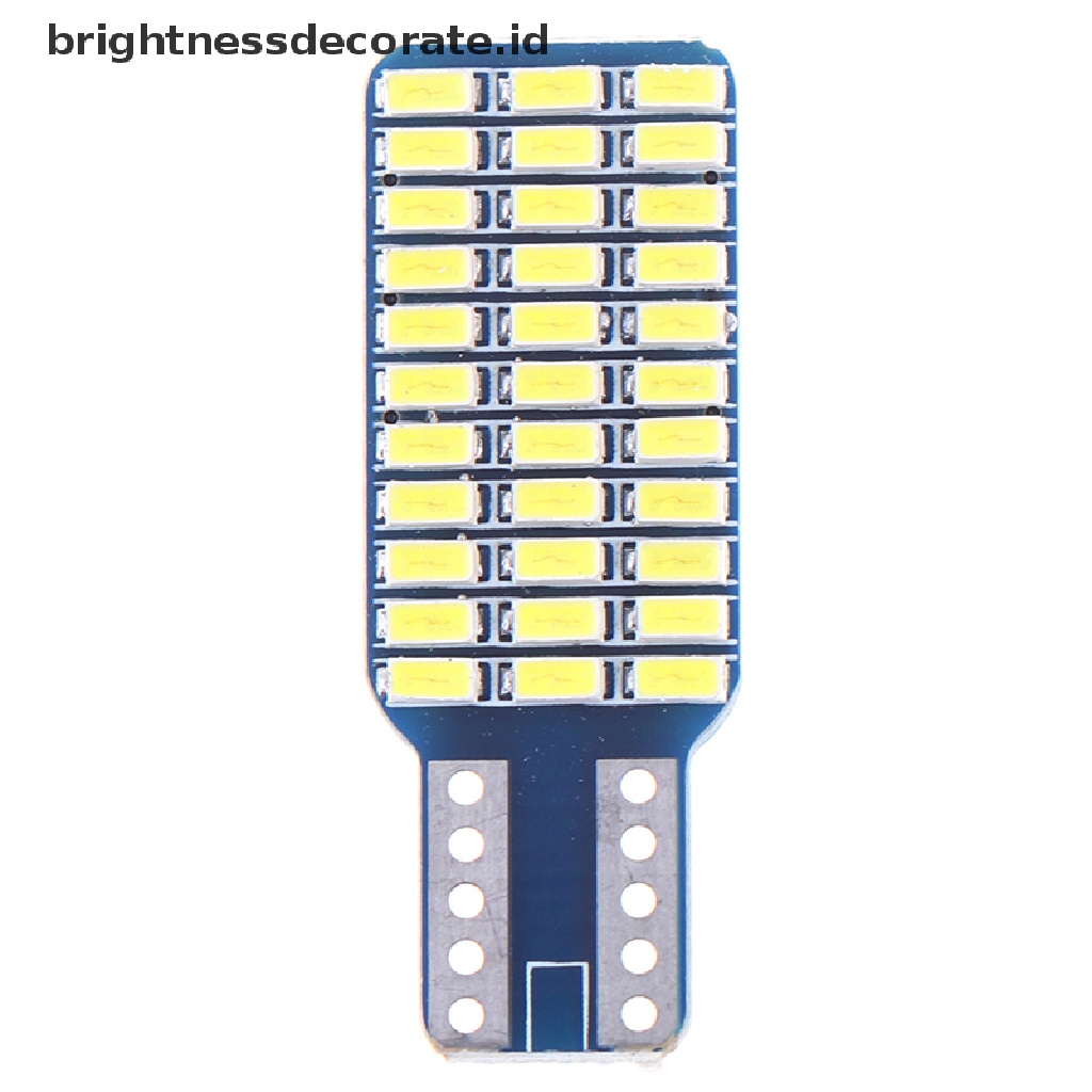 Lampu LED Canbus T10 3014 W5W 33 SMD Warna Putih Untuk Pintu Mobil