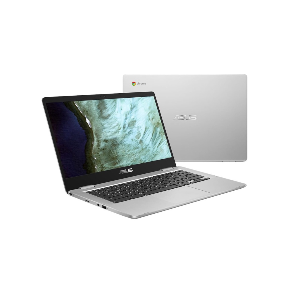Laptop ASUS CHROMEBOOK C424MA Celeron N4020 4GB 64GB 128GB EMMC SILVER CHROME ORIGINAL-4