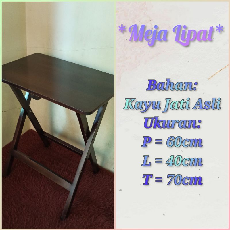 

Meja Lipat