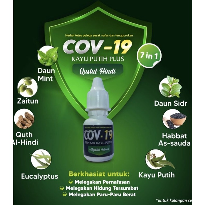 herbal tetes minyak kayu putih plus qus_thul hindi C0V-19