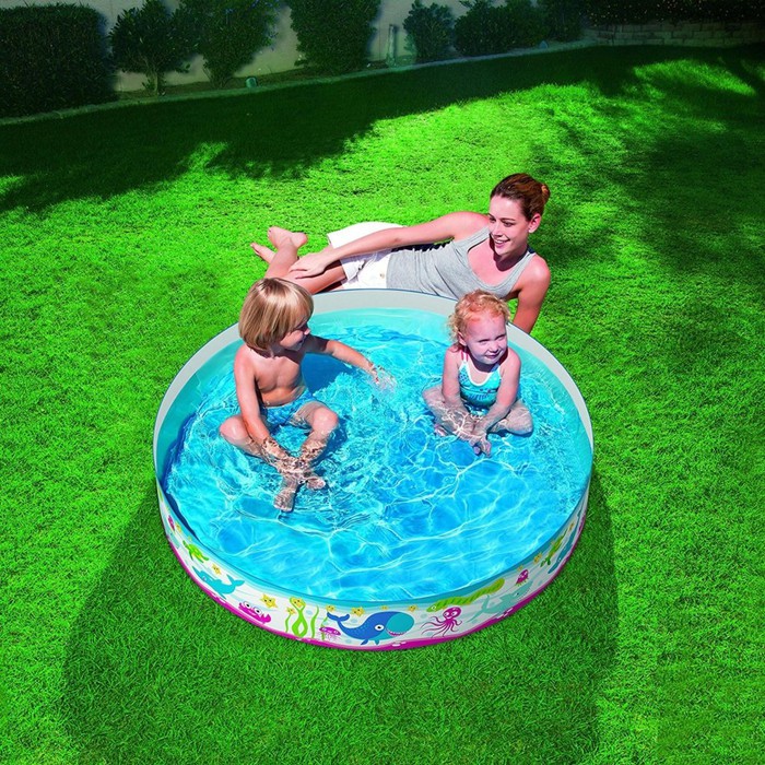 KOLAM RENANG ANAK KARET BALON UKURAN BESAR JUMBO MANDI BOLA BESTWAY