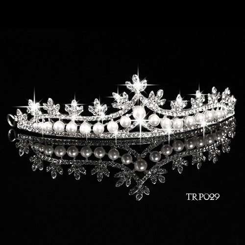 [SIAP KIRIM] HEADPIECE WEDDING MAHKOTA PENGANTIN AKSESORIS RAMBUT TIARA TRP029