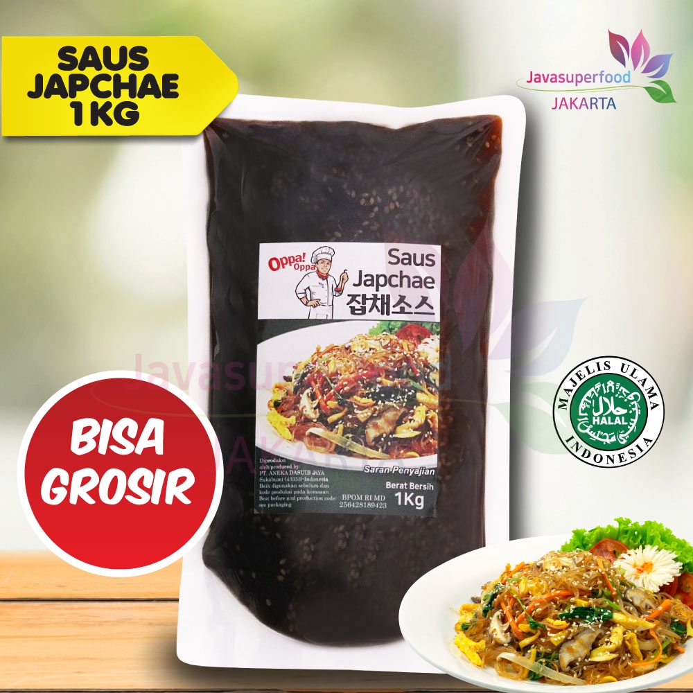 OppaOppa Japchae Saus / Bumbu Soun Goreng Korea Original Halal 1Kg