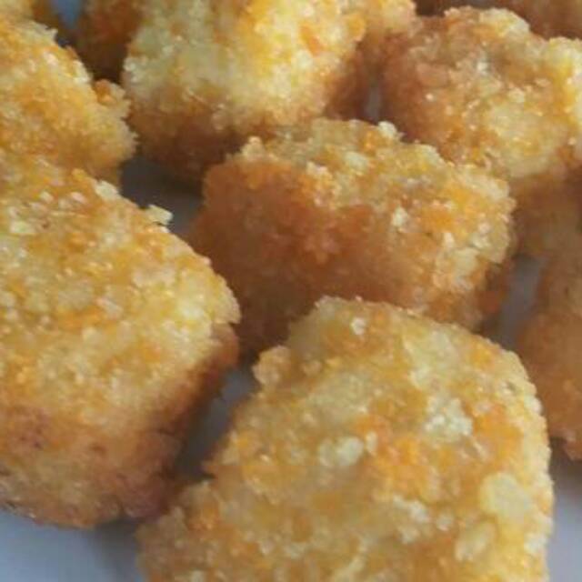 

Nugget vegetarian nugget udang ala shrimproll bento