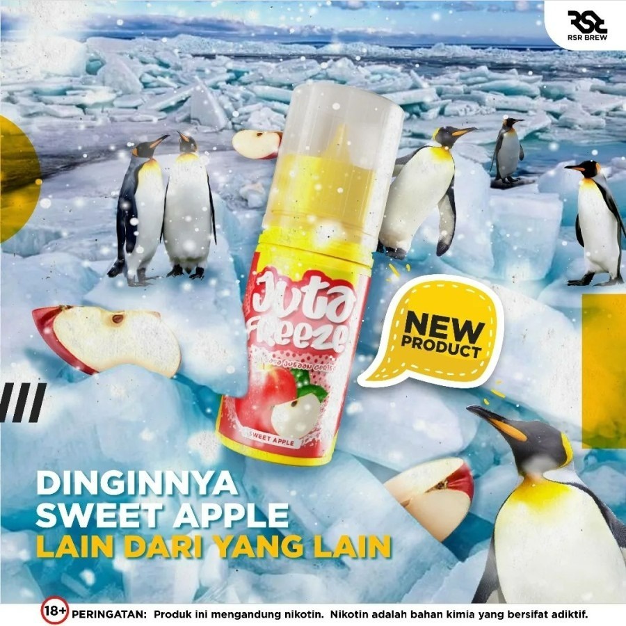 JUTA FREEZE 30ML LIQUID JUTA FREEZE LYCHEE &amp; JUTA FREEZE APPLE LIQUID