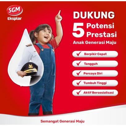 Susu Formula SGM Eksplor 3 Plus 3-5 Tahun Vanila 900 g 900 gr 900g