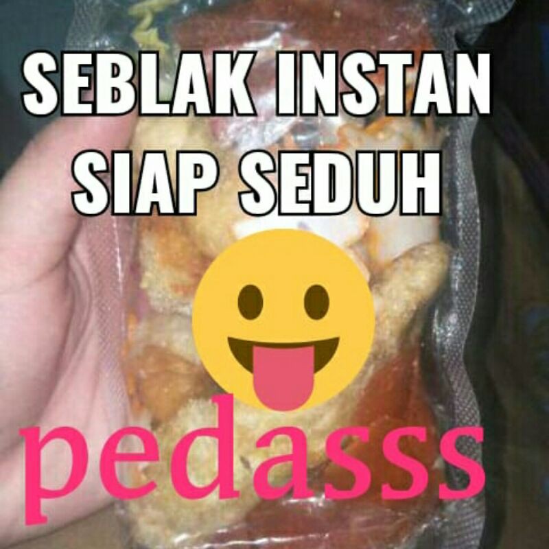 

SEBLAK INSTAN SIAP SEDUH