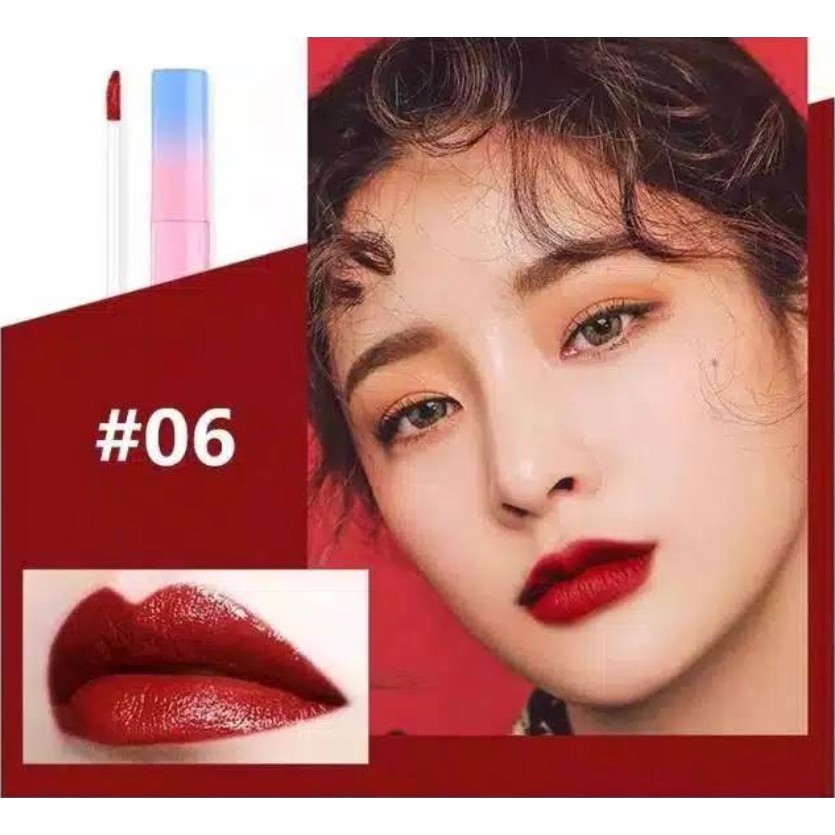 Liptint Korea Lameila Gloss VELVET Lip Glaze - Liptint Tahan Lama Anti Air / Lipstik Lipcream Lipbalm Lip Tint Original / Makeup Kosmetik Wanita Liptint Anak Sekolah Murah Bibir Merah Alami